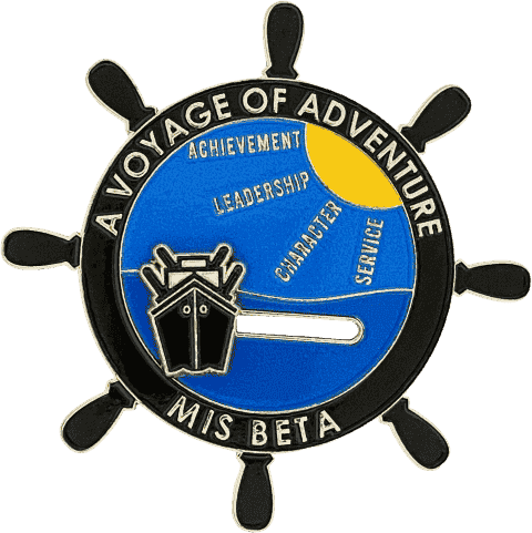 MIS Voyage Beta Club Trading Pin